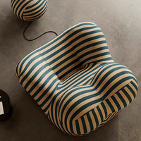 Canapé Nordic Light Luxury Mom's Hug, fauteuil lounge individuel créatif et minimaliste, fauteuil d'appoint compressible pour salon et balcon