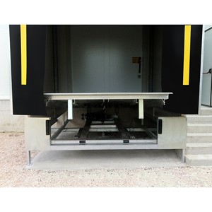 Plataforma Niveladora Telescópica de Aluminio para Entornos Limpios en la Industria Alimentaria, Farmacéutica y de Almacenamiento en Frío con Certificación HACCP - Product Image 3