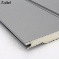 Panneau d'isolation extérieur en PU, design moderne 3D, motif métallique sculpté, pour murs extérieurs d'appartements, ateliers, villas, garantie 5+ ans