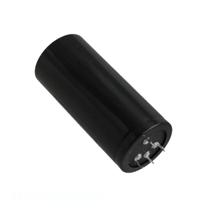 ตัวเก็บประจุแบบ Through Hole ยี่ห้อ Manufacturer Channel รุ่น CAP ALUM 2200UF 20% 450V SNAP TH ความจุ 2200 ยูเอฟ รหัสสินค้า B43510A5228M000 - Product Image 1