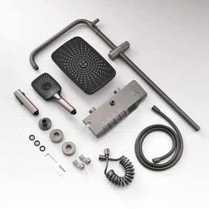 New Product Fashion High Quality <b>Bath</b> <b>Shower</b> <b>Set</b> Constant Temperature Digital Display Four Function Button <b>Shower</b> - Product Image 4