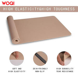 เสื่อโยคะ WOQI หนา 6 ซม. ทำจากโฟม TPE ป้องกันการลื่นไถลได้สองด้าน เหมาะสำหรับการฝึกออกกำลังกายและฝึกแพลงค์รูปสี่เหลี่ยมผืนผ้า - Product Image 5