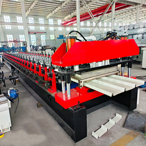 Kliplok 700mm 720mm phổ biến Đông Nam lợp Bảng điều khiển clip khóa gạch làm máy móc với đứng Đường May cuộn tạo thành máy - Product Image 2