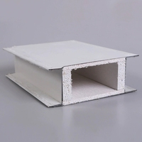 Panneau sandwich en acier galvanisé isolé en PU, résistant au feu et à l'eau, écologique, épaisseur 50 mm, pour les murs et plafonds des maisons préfabriquées
