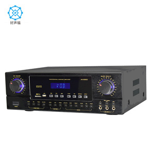 Ak-8300 Karaoke Power Amplifier 2 Channel for Home Cinema Stage Audio Amplifier App Support 4-8 Ohm Impedance 20Hz-20KHz - Product Image 4