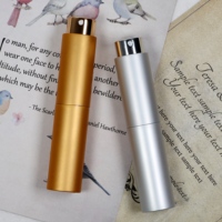 Parfum de voyage et mini-parfums, flacon de parfum de luxe en aluminium de qualité supérieure, vaporisateur, volume 8 ml 10 ml