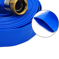 Tuyau d'irrigation plat haute pression en PVC transparent résistant aux UV, modèle Changsheng PVC-W, longueur 8,0 pouces OD pour la ferme