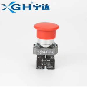 Ban đầu màu đỏ nấm không thấm nước khẩn cấp e-stop NC chuyển đổi, dừng khẩn cấp chuyển đổi push button - Product Image 3