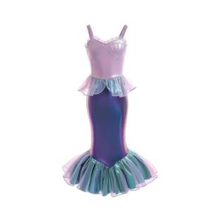 MS 2026, Nuevo Diseño ODM/OEM, Mono Elegante de Halloween para Niños, Disfraz de Sirena de una Pieza para Niñas, Disfraz de Princesa Ariel - Product Image 3