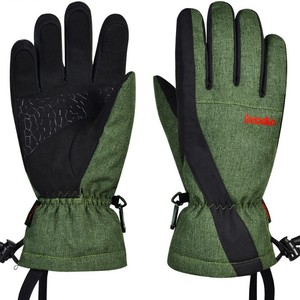 Winter <b>Ski</b> Gloves Fleece Lined Waterproof Touchscreen Windproof Unisex Outdoor Sports Gloves - Product Image 2