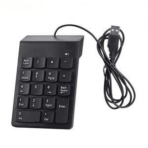 18 phím Mini Bàn phím số USB Bàn phím số cầm tay Bàn phím số một tay - Product Image 1