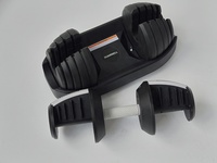 Haltères en acier réglables, augmentation de poids par 1 kg, caractéristiques personnalisées pour la musculation à domicile et l'entraînement des bras