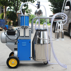 大农场自动移动式单桶挤奶机 | 奶牛管道真空系统 | 便携式挤奶设备 - Product Image 6