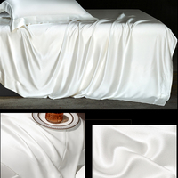 Parures de lit en soie de mûrier pure sur mesure, vente en gros d'usine, draps 100% soie