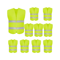 Veste de sécurité personnalisée, bande réfléchissante haute visibilité, vêtements de sécurité, veste de sécurité réfléchissante pour la construction