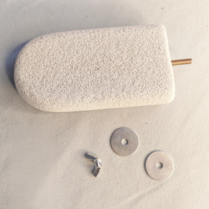 Plataforma de Piedra Pómez Lavable y Antideslizante para Loros, Percha de Piedra Volcánica Natural para Pulir Uñas y Picos de Aves, Accesorio para Jaulas de Aves - Product Image 6
