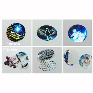 Tùy Chỉnh In Ấn Tamper Proof Seal Sticker Holographic Logo An Ninh Hologram Void Sticker CuộN Bảo Hành Void Sticker Label - Product Image 5