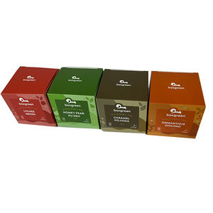 10 paquetes personalizados de caja de embalaje de té de jazmín, cajas pequeñas plegables para flores naturales y té de frutas - Product Image 2