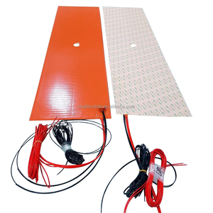 Calentador de tambor Almohadilla calefactora de silicona de 800x200mm con termostato controlado Calentador térmico de goma de silicona de 220V Cama calefactora de 600W - Product Image 3