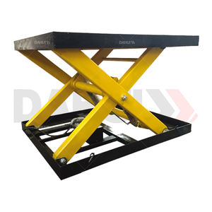 Sollevatore Auto Sotterraneo in Acciaio di Alta Qualità, 2000kg, 3500x2000mm, Tavolo Elevatore a Forbice Idraulico Fisso, Certificato CE - Product Image 2