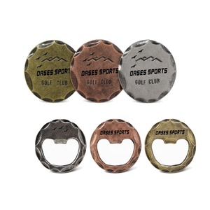 Marcadores de Pelota de Golf Hechos a Mano con Forma Personalizada de 35 mm y 40 mm, Bronce y Cobre - Product Image 2