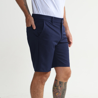 Short de course décontracté personnalisé pour hommes en plein air Short de golf extensible à séchage rapide pour la randonnée et le travail avec poches pour OEM