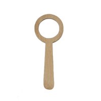 Nouvel arrivé Enfants Pas Cher Mini Poche Bambou Loupe en Bois Modèle Ornements