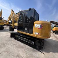 Excavatrice sur chenilles CAT307 d'occasion, mini-excavatrice Caterpillar de 7 tonnes, excavatrice hydraulique d'origine en stock