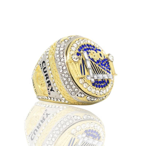 Anillo MVP del campeonato de baloncesto Golden State Warriors 2018, joyería conmemorativa de aleación chapada en oro a la moda, superventas - Product Image 4