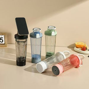Çalkalayıcı şişe spor salonu için özel Logo 700ml elektrik kendi kendine karıştırma <span class=keywords><strong>Protein</strong></span> sallamak seyahat için uygun manyetik telefon tutucu - Product Image 5