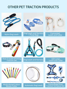 สายจูงสุนัขไฟ LED แบบยืดหดได้พร้อมกระเป๋าใส่และไฟฉายใช้กลางแจ้งสำหรับสัตว์เลี้ยงเดินได้<span class=keywords><strong>2025</strong></span> - Product Image 6