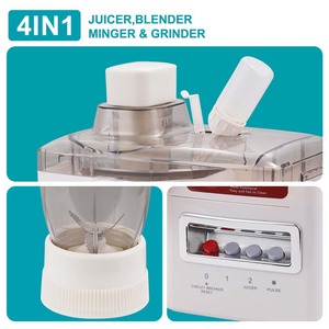 Mixeur Électrique Personnalisé 4-en-1 : Hachoir, Presse-Fruits, Robot Culinaire et Blender - Product Image 2