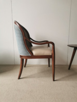 XINSHIYI Fauteuil Usine sur mesure chaise de canapé simple meuble d'appoint commercial avec cadre en bois pour hôtel villa