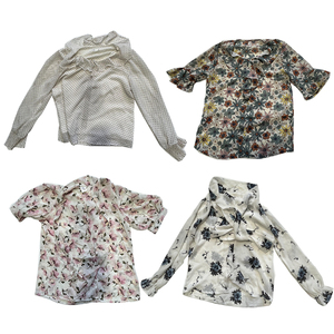 Ukay Ukay Bales Second Hand <strong>Ladies</strong> Silk Blouse <strong>Uk</strong> Mixed Design <strong>Ladies</strong> Clothing Second Hand Clothes in Bulk - Product Image 4