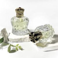 Flacon de parfum de luxe au design unique, atomiseur de parfum en verre gaufré, flacon de parfum pour voiture, 50 ml, 100 ml