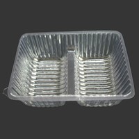 Aanpasbare Vacuüm Gevormde Plastic Bakverpakkingsdozen, Medicijnvacuüm Gevormde Verpakkingsdozen, Fruitbakverpakkingen