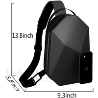 Eva noir, étui de transport de voyage, sac de protection, étui de transport pour casques de jeu Vr