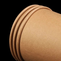 Custom Print 16 oz 12oz 8oz Biodegradable Double Wall Single Wall Disposable Coffee Paper Cup for Hot Drink