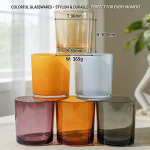 Wholesale Luxury Orange Glass <strong>Tealight</strong> <strong>Candle</strong> <strong>Holder</strong> for Home Party Wedding Valentine's Day Decor-Heat Resistant &amp; Eco-Friendly - Product Image 2