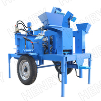Machine à fabriquer des briques en terre compressée M7MI, briques à double emboîtement, briques en cendres volantes