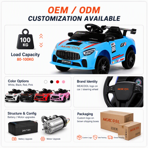 Auto Elettrica per Bambini 6V con Batteria, Macchina da Corsa Giocattolo con Telecomando, Auto <span class=keywords><strong>Sportiva</strong></span> Elettrica per Bambini dai 3 agli 8 Anni - Product Image 2