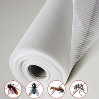 Filet anti-insectes en polyéthylène blanc tricoté pour l'agriculture, 40 mailles, pour arbres, serres et jardins potagers