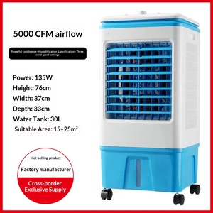 Preferred Evaporative Industrial <b>Air</b> Cooler Eco Friendly <b>Air</b> <b>Conditioner</b> Portable Cooling Machine For Factory Cooling Wholesale - Product Image 2