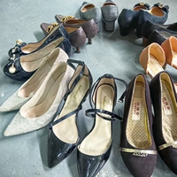 Chaussures d'occasion haut de gamme pour femmes S08 – Talons hauts de seconde main qualité A pour la vente en gros au Vietnam