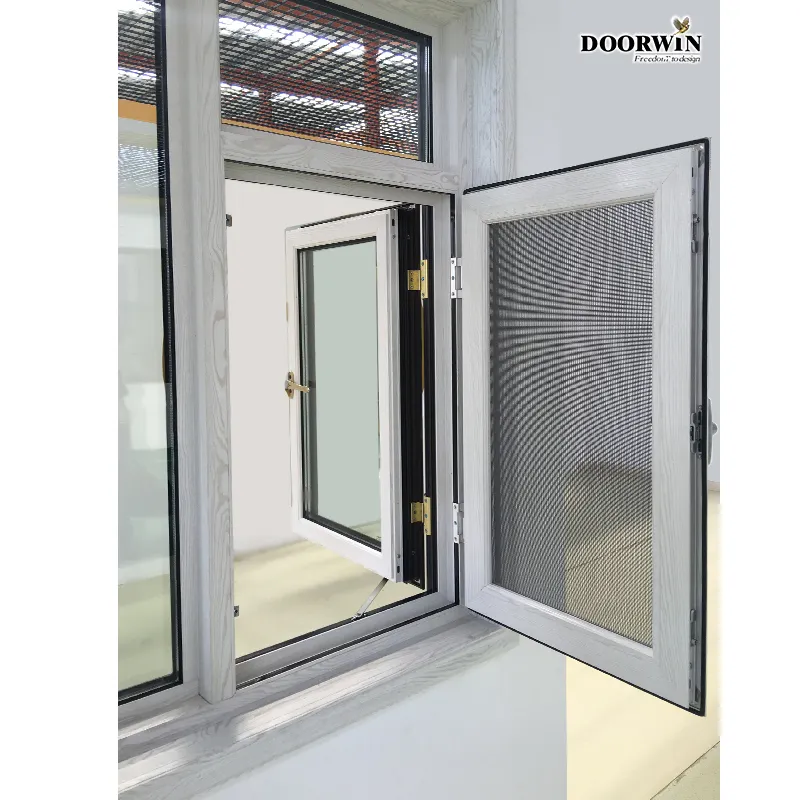 Top sales Customized Simple Design High Quality Aluminum Glass Outswing opening Window