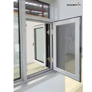Top Sales Customized Simple Design High Quality Aluminum Glass Outswing Opening Window
