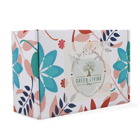 Calendario de Adviento Plegable Personalizado con Purpurina, Caja de Regalo de Cartón Corrugado para Cosméticos, Gran Venta