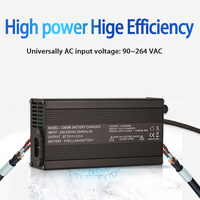 Chargeur d'alimentation C600M 60V 72V 7A lifepo4 04/plomb acide/li ion chargeur pour vélo électrique, moto électrique, scooter, voiture bébé