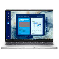Nouvel ordinateur portable professionnel D Ell Pro 16 PC16250 AI PC 16 pouces Full HD+/Ultra7-265U/32 Go de RAM/1 To SSD/Wi-Fi 6E (AX211)/Windows 11 Business