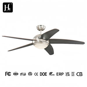 Ventilateur de plafond de 52 pouces avec kit d'éclairage et télécommande, ventilateur à 5 pales avec lumière - Product Image 6